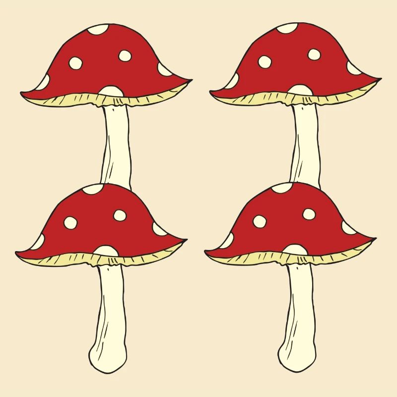 Toadstool 4pcs