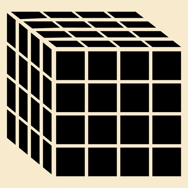 4x4 Block Cube