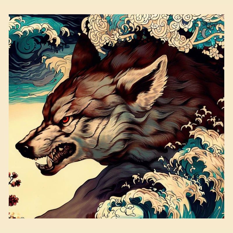 Wolf Japanisch