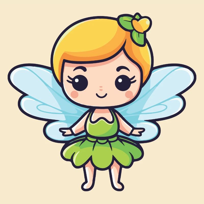 Fée Mignon Bébé Conte de fées