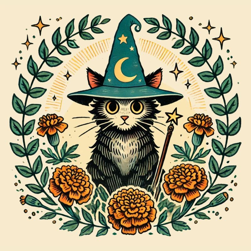 Wizard Kitty Cat
