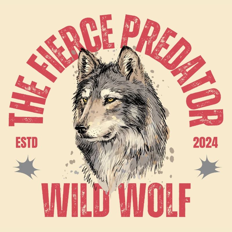 Wild wolf