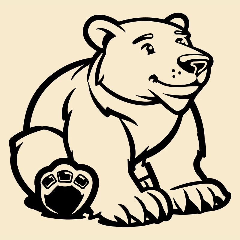 Polar Bear Comic Bear
