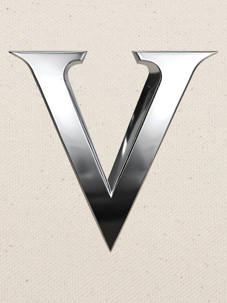 Chrome ,, V " Metallic