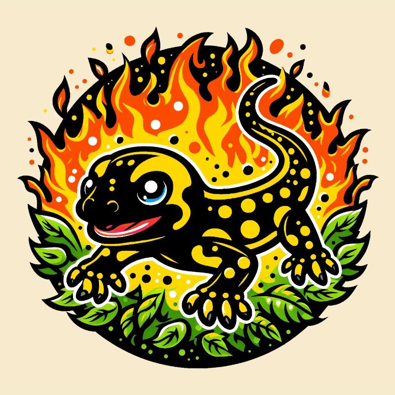 Feuersalamander
