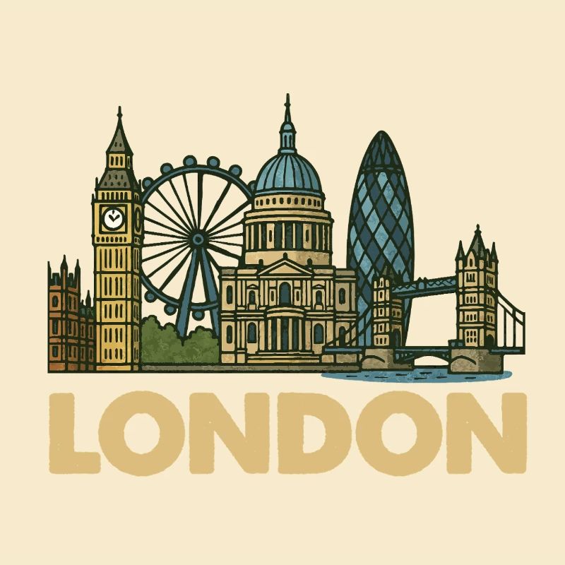 Skyline de Londres
