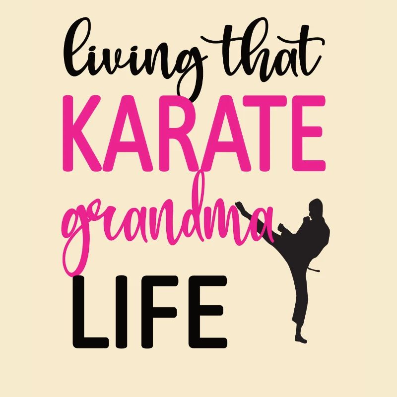 Beste Karate-Oma Geschenk Stolze Karate Großmutter