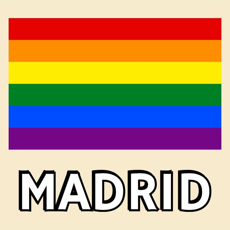 Pride Flagge Madrid