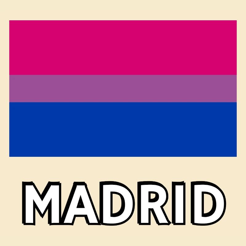 Bi Pride Flag Madrid