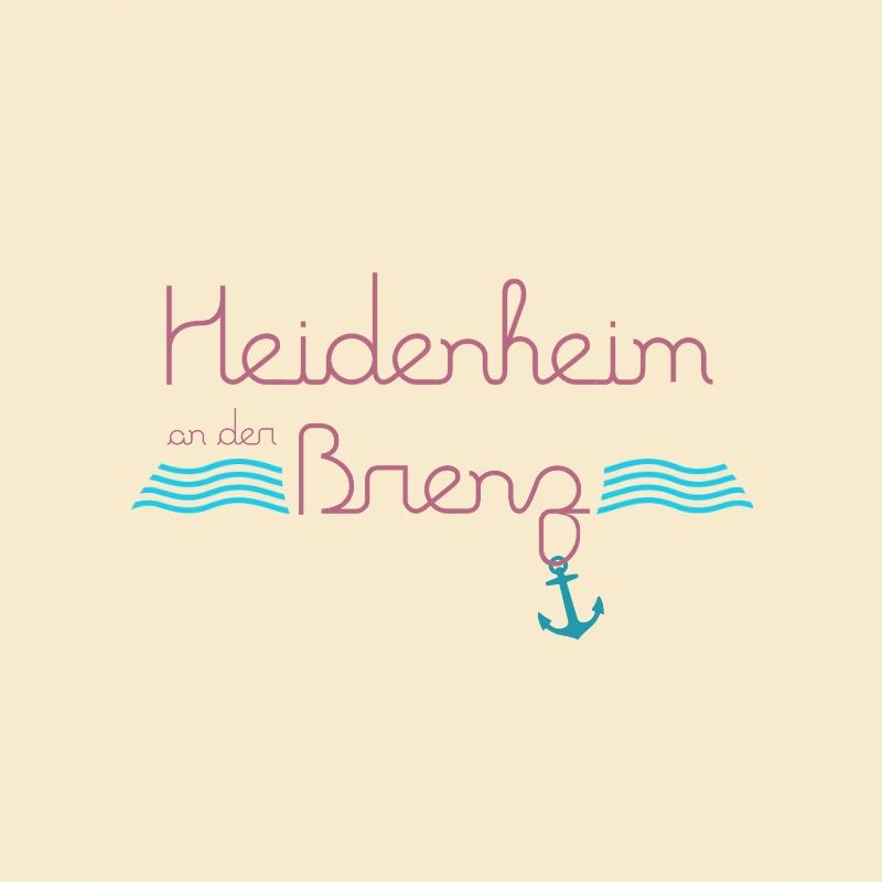 Heidenheim maritim beere hellblau