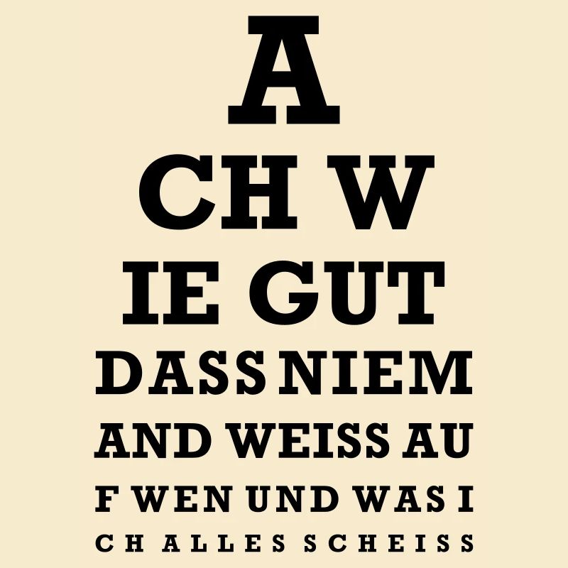 Vision Test - ô combien bon ...