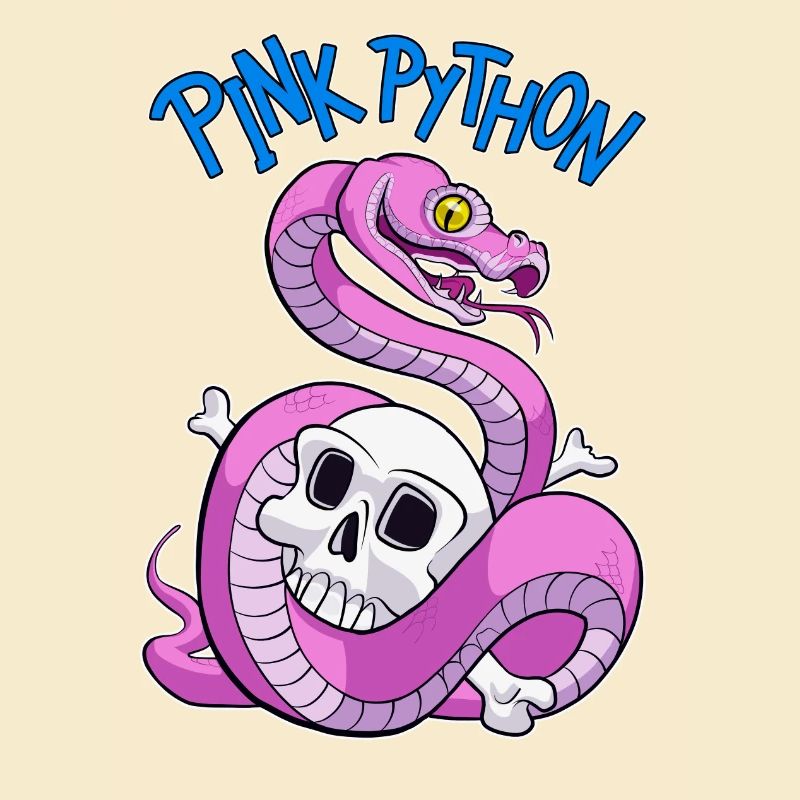 Pink Python (Blue)