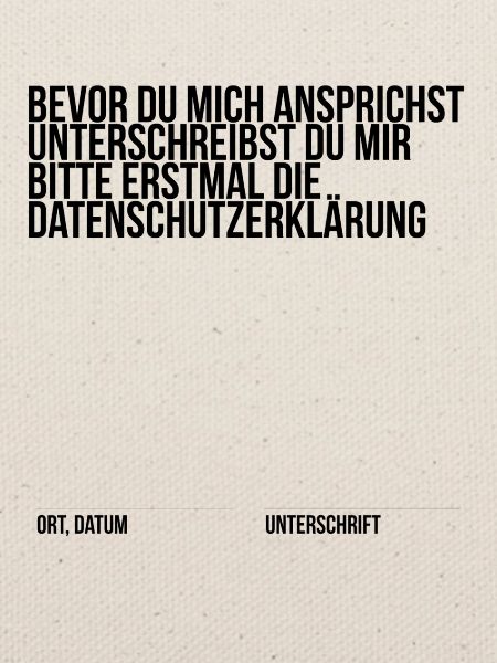 Datenschutz Fun Shirt