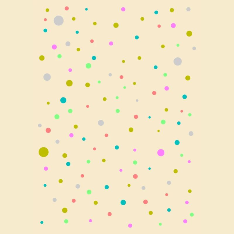 Bunte Punkte, Schön, Modisches Design