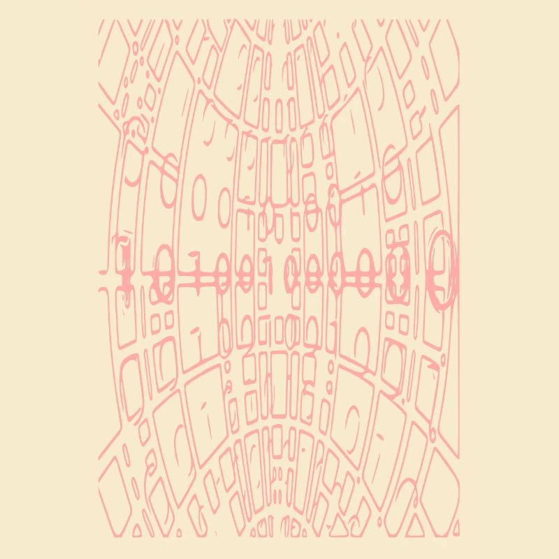 Binary Code Abstract (pink)