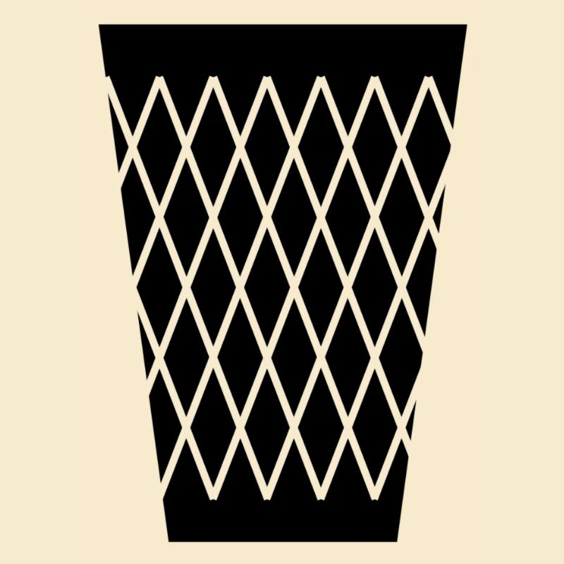 Geripptes - Apfelwein Glas