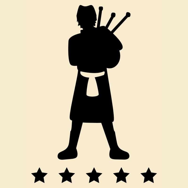 Bagpiper Star
