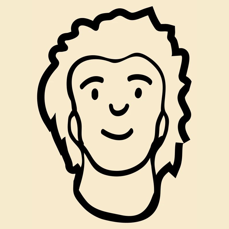 maennliches gesicht kopf mann junge comic cartoon