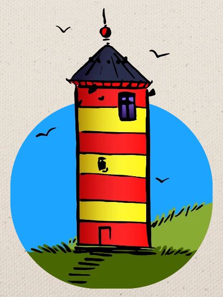 Leuchtturm Pilsum Wahrzeichen