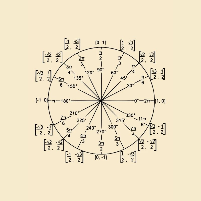 trigonometry (unit circle)