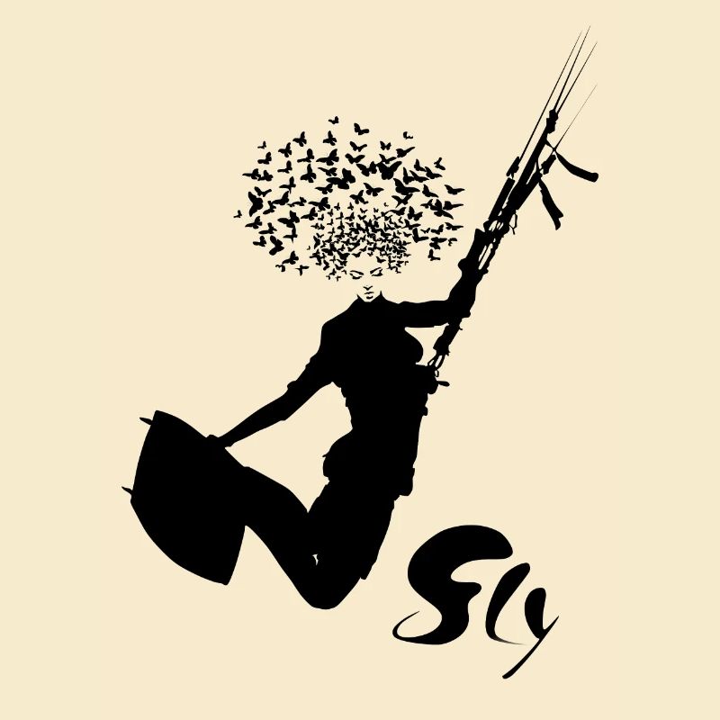 Fly kitesurfing