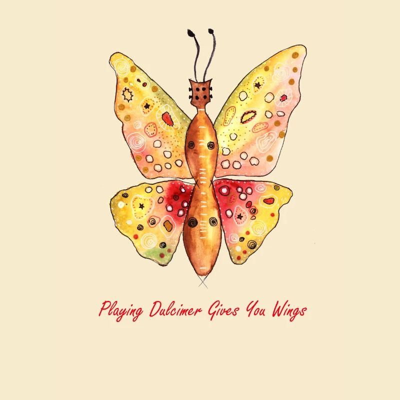 Mountain Dulcimer Schmetterling