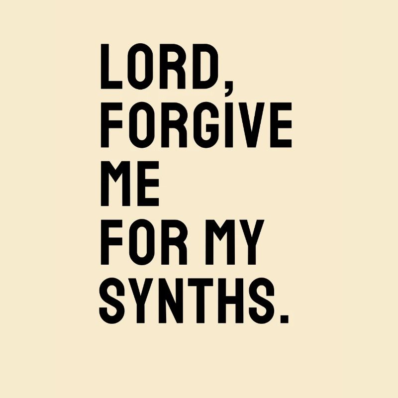 Synth Techno Electro music gift