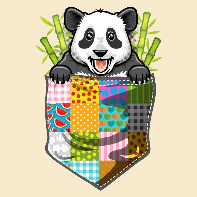 Panda in der Tasche
