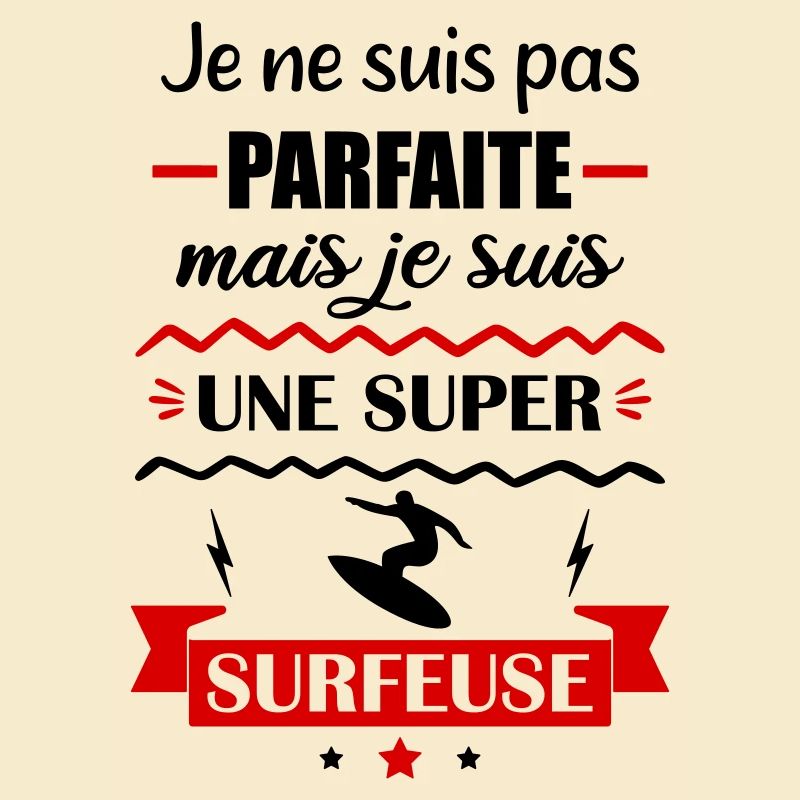 Pas parfaite surfeuse,surf