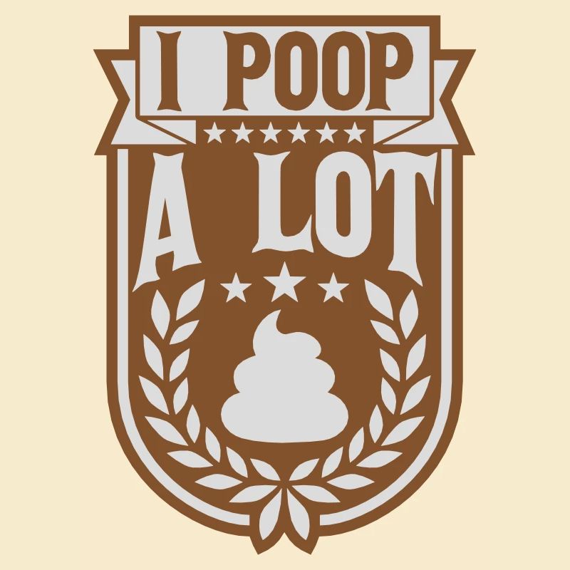 Je fais beaucoup caca