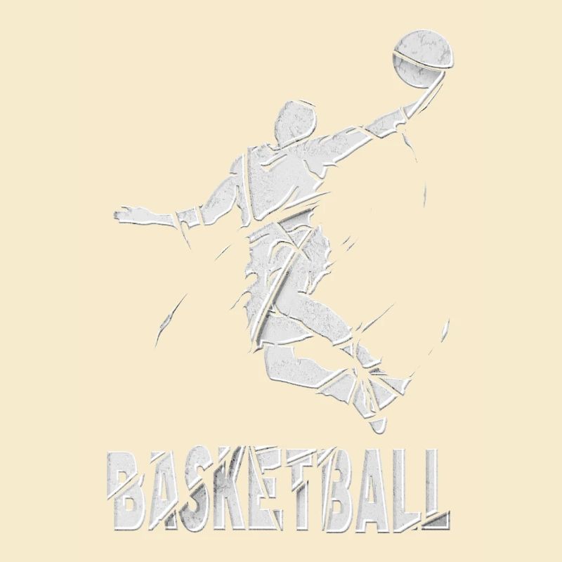 Basketteur Basketteur Dunking Broken Splash