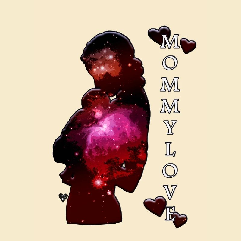 Mutter Kind Illustration Liebe Silhouette