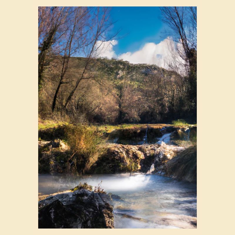 Forest River Wasserfall