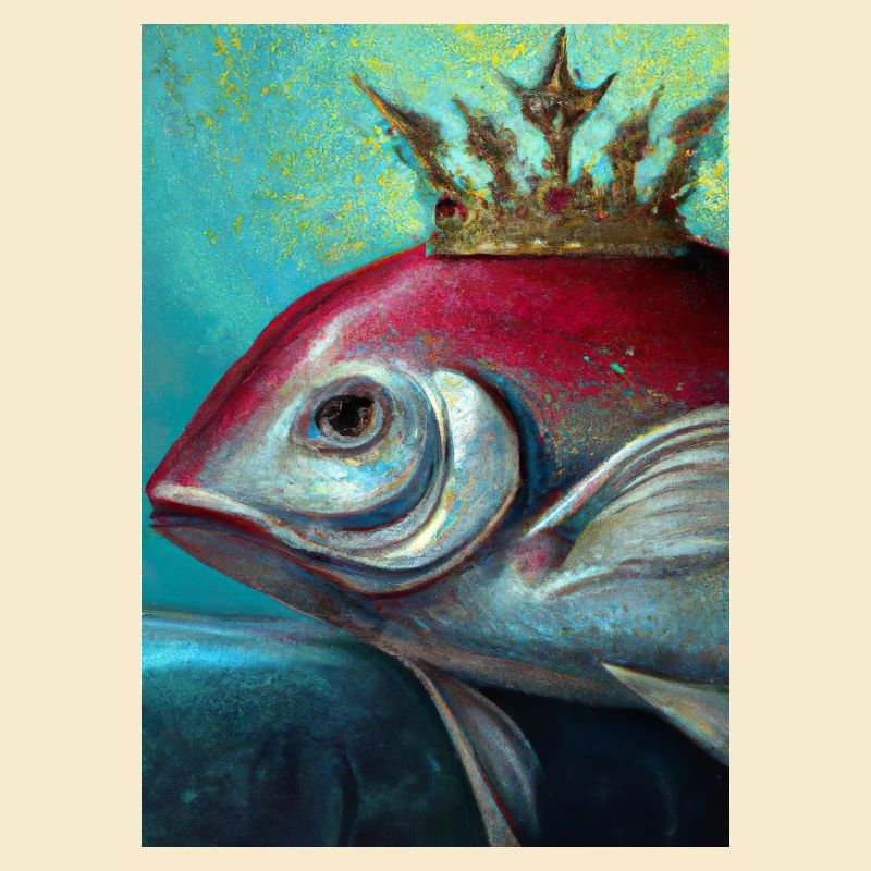 Fisch mit Krone