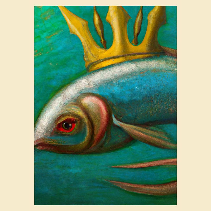 Fisch mit Krone