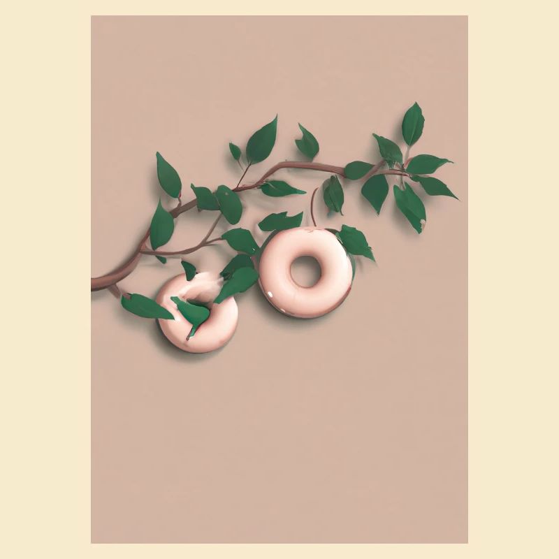 Wachsender Donut