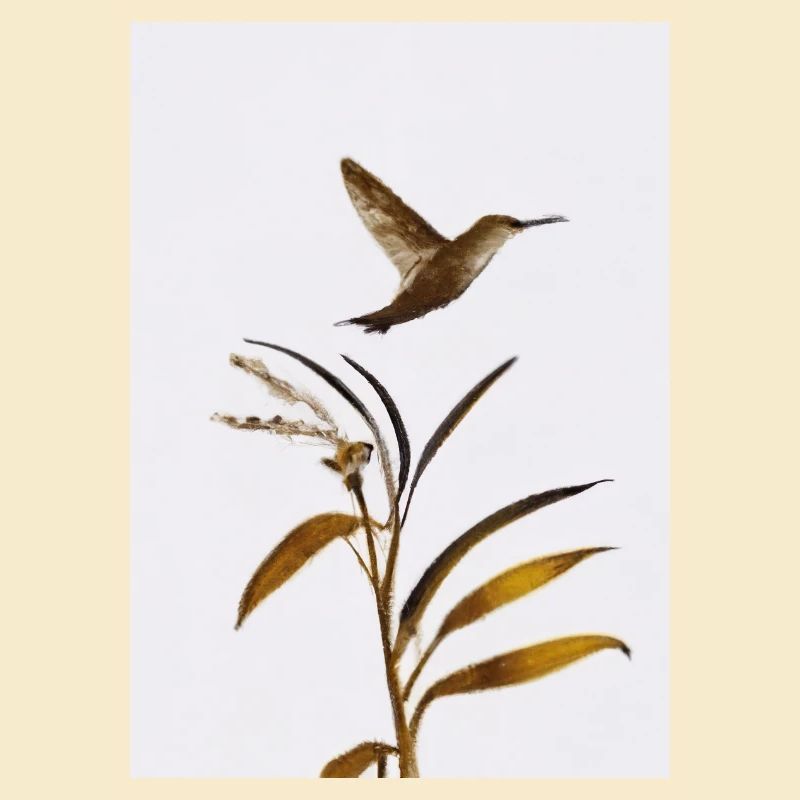 Abstrakter Vogel