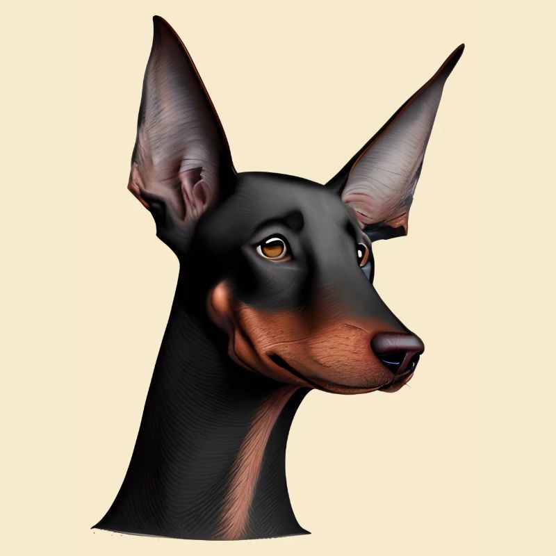 Dobermanntrainer Hund Dobermann Dobermannwelpe