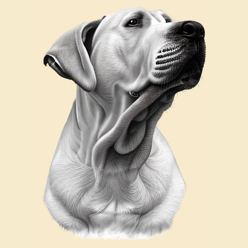 Stolzer Labrador blond