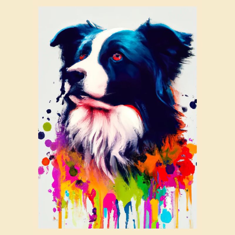 Bunter Border Collie