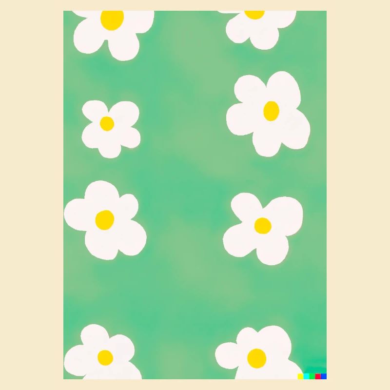 Blumen malen Muster