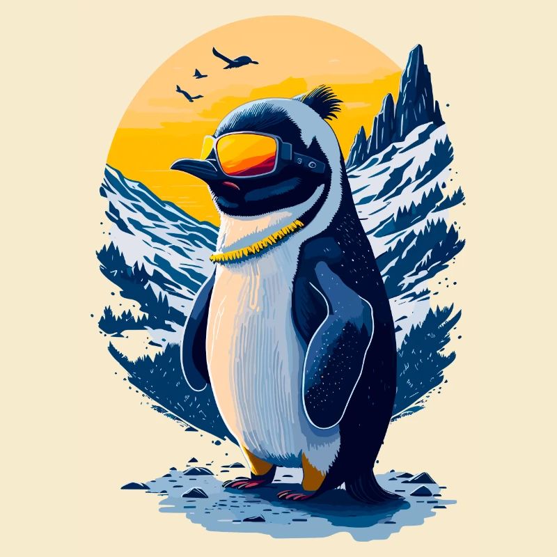 Niedlicher Pinguin