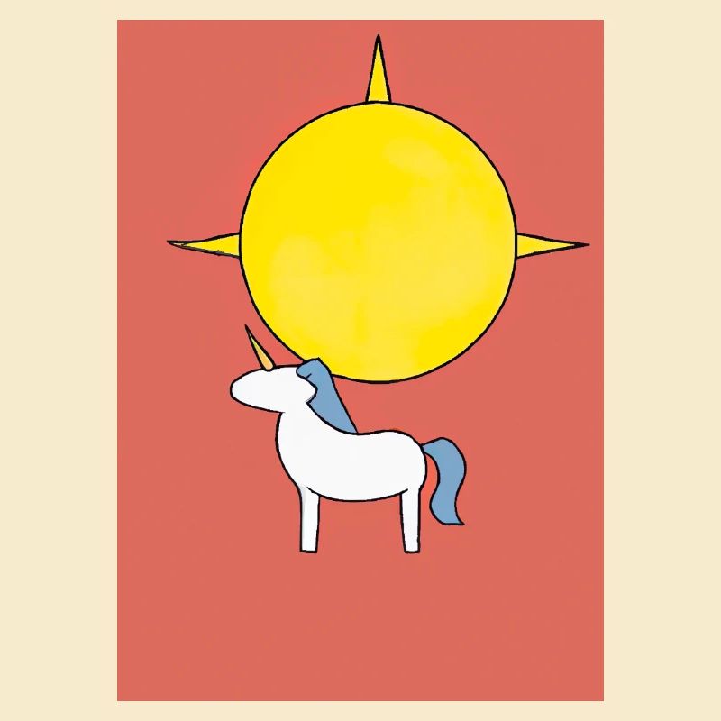 Minimales Einhorn