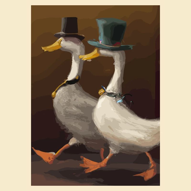 Zwei Enten