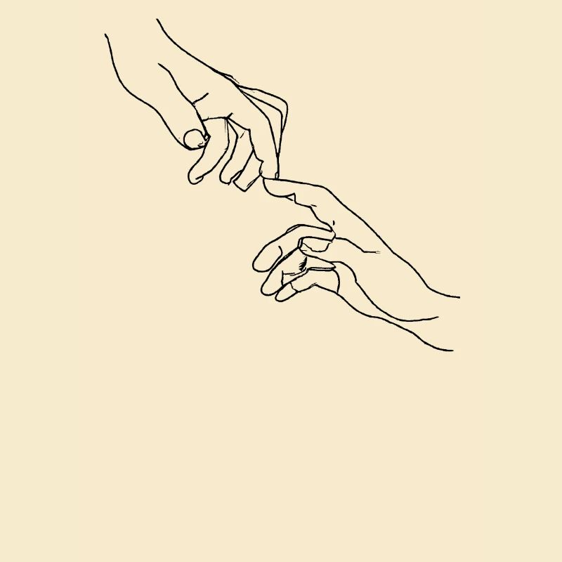 Reaching Out #2 (Schwarz)