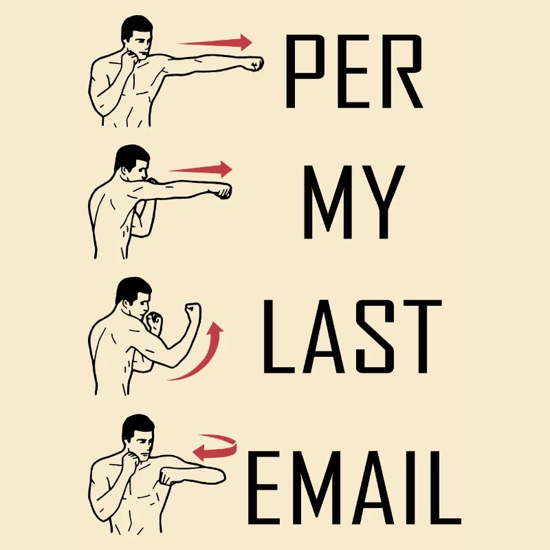 Par mon dernier e-mail mème drôle