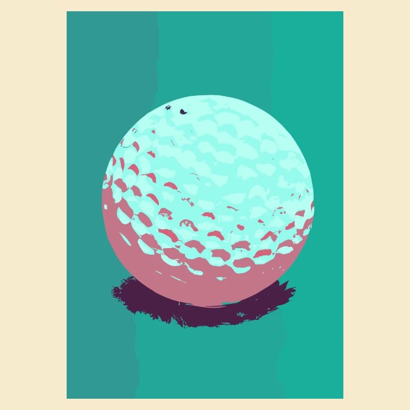 Retro-Golfball