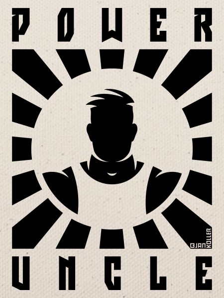 Power Uncle (Strahlen / Black)