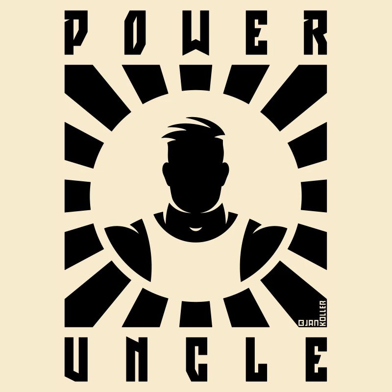 Power Uncle (Strahlen / Black)
