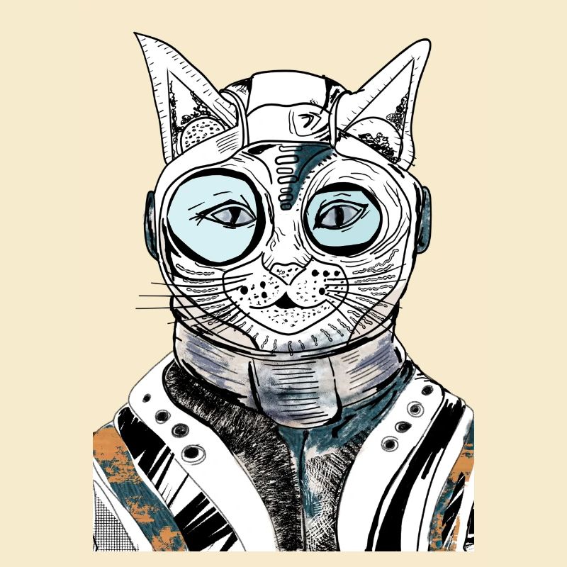 ASTRONAUTEN-KATZE